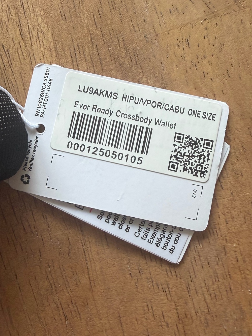 NWT!! Lululemon Ever Ready Crossbody Wallet - Picture 2 of 3